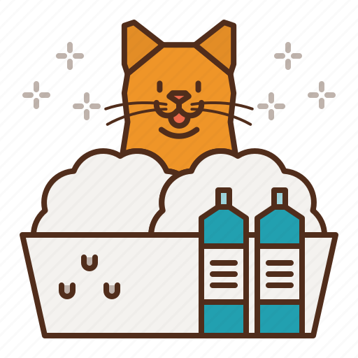 Cat Bathing set