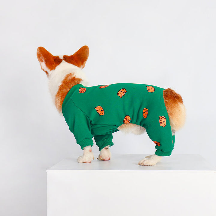 Green Jumpsuit for Dog
