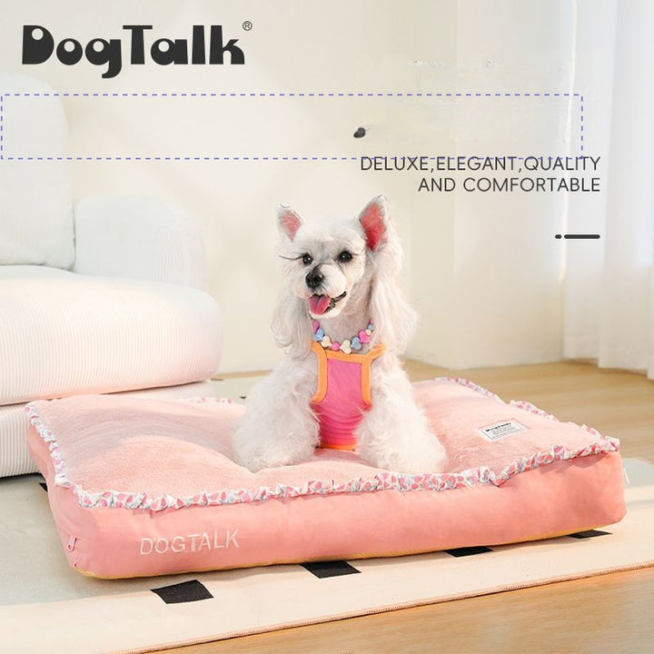 Cute Cozy Dog Bed | DogTalk