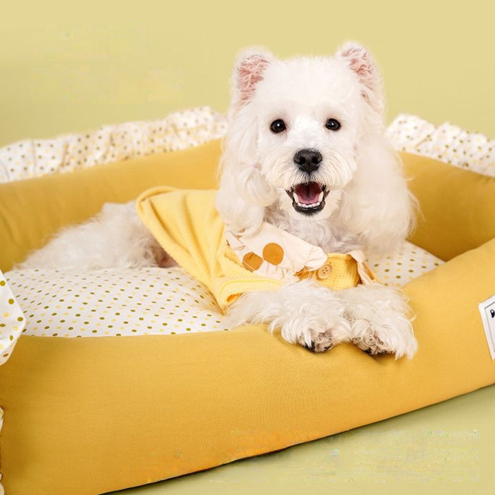 Cute Pink Dog Bed | DogTalk