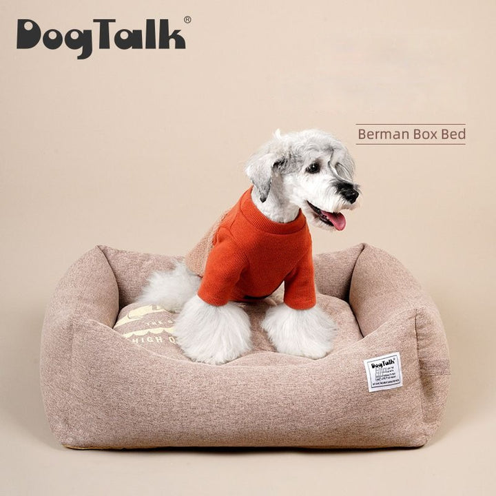 Washable Cute Dog Bed | DogTalk