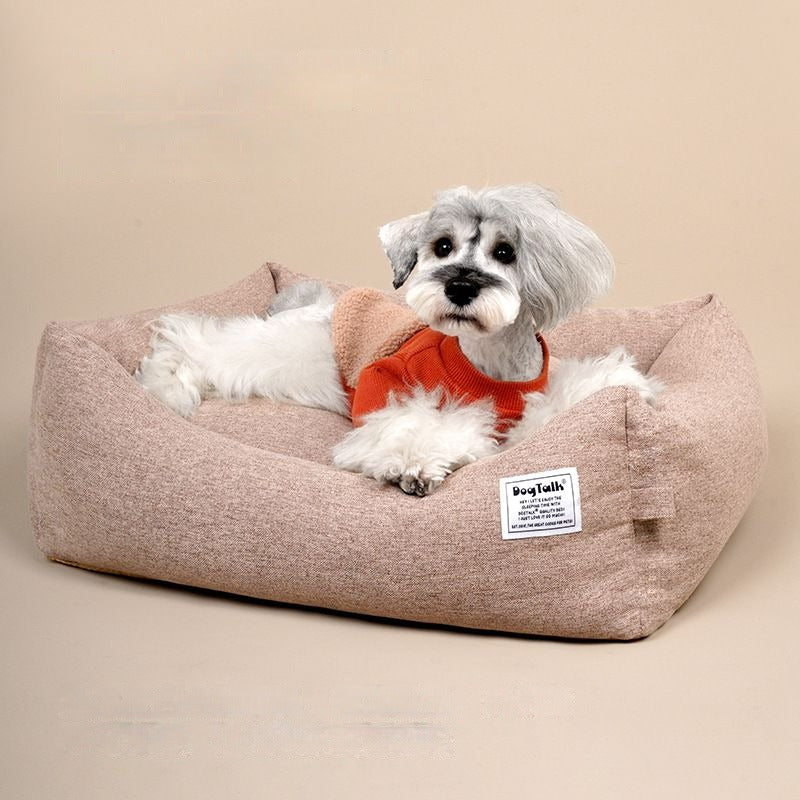 Washable Cute Dog Bed | DogTalk