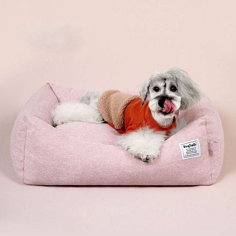 Washable Cute Dog Bed | DogTalk