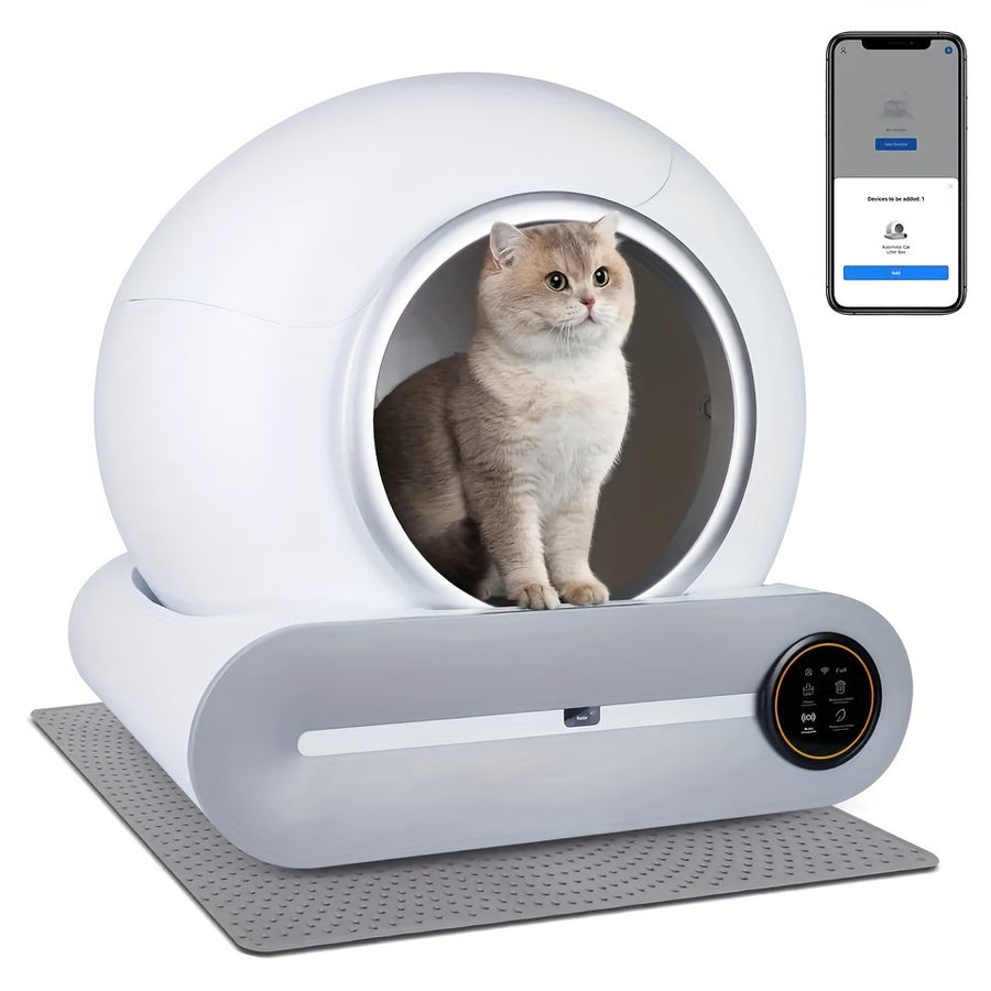 Cat Litter Box Privacy Screen Self Cleaning - PetDocile