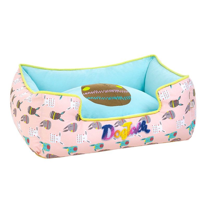 Colorful Cute Dog Bed | DogTalk