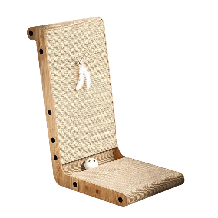 L-Shaped Cat Scratcher