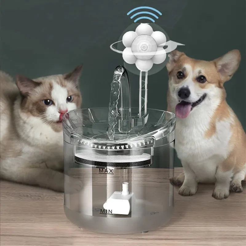 Cat Water Fountain - PetDocile
