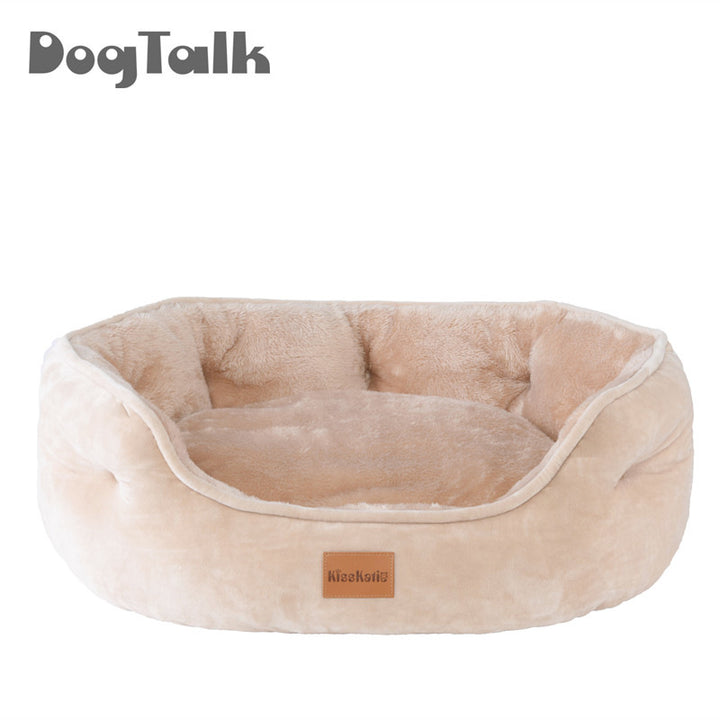 Beige Cute Dog Bed | DogTalk