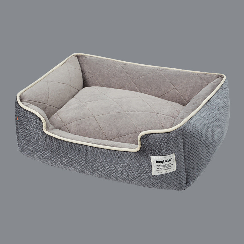 Gray Cute Dog Bed | DogTalk