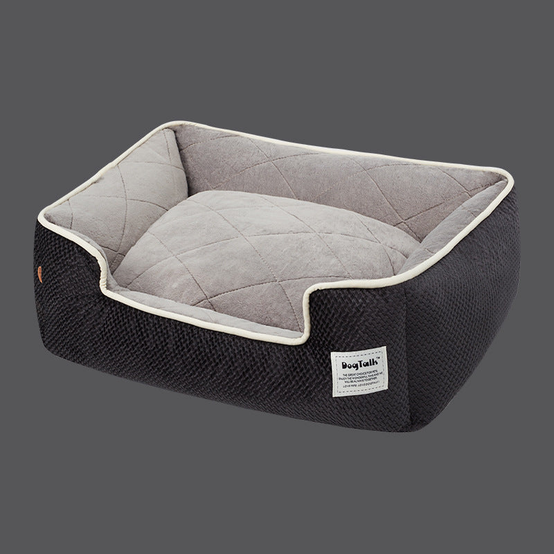 Gray Cute Dog Bed | DogTalk