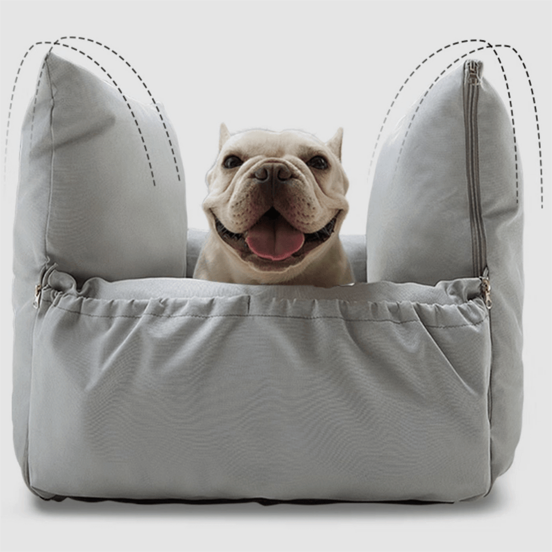 Safe and Detachable Dog Car Seat for Small Dogs-sku013