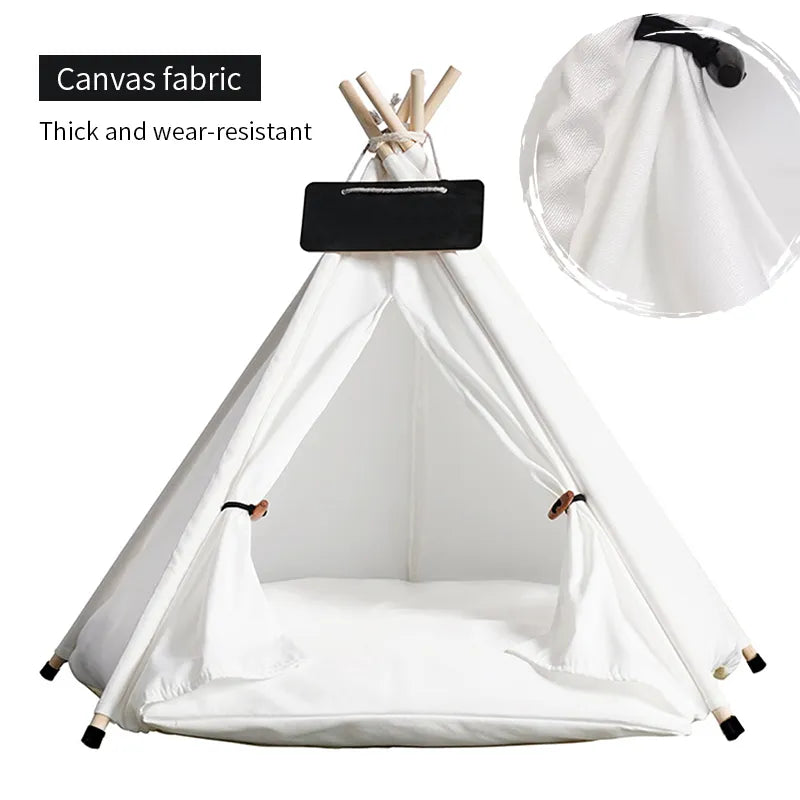 Removable and Washable Tents for Dog/Cat Puppy  (with Cushion) - PetDocile