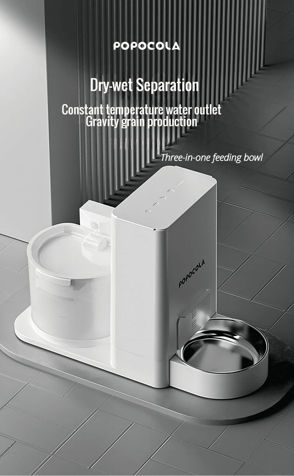 automatic water and food dispenser for dogs  013