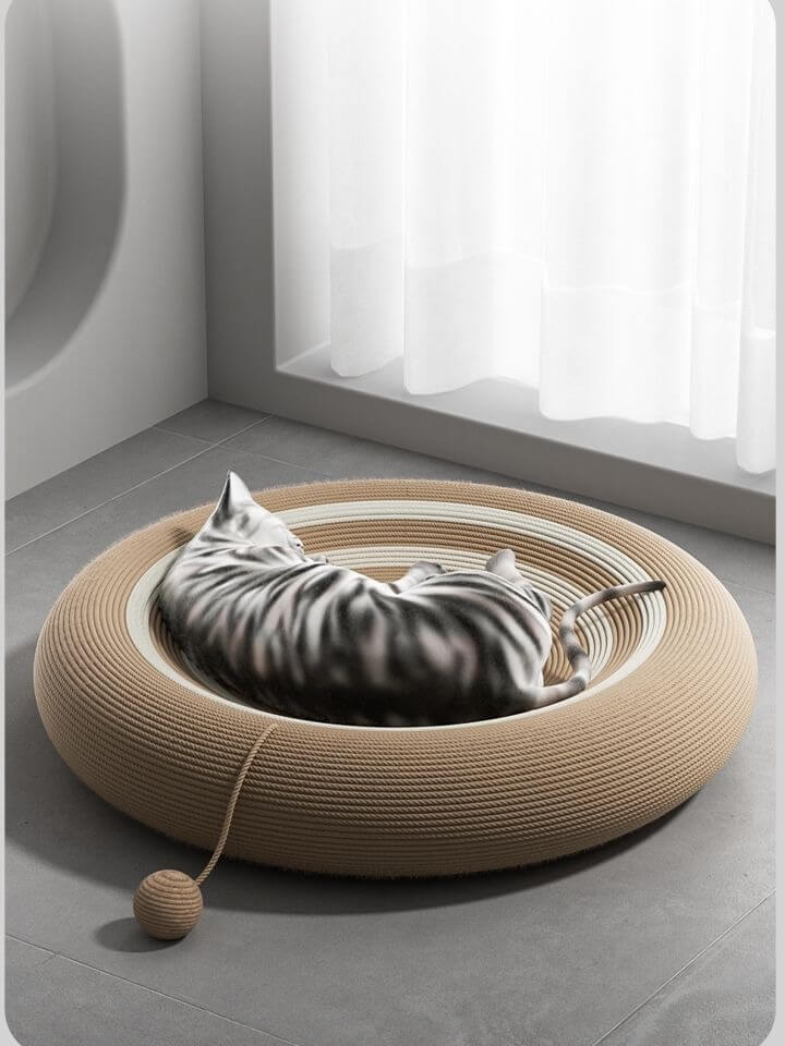 Cat Scratcher Lounge Bed 015