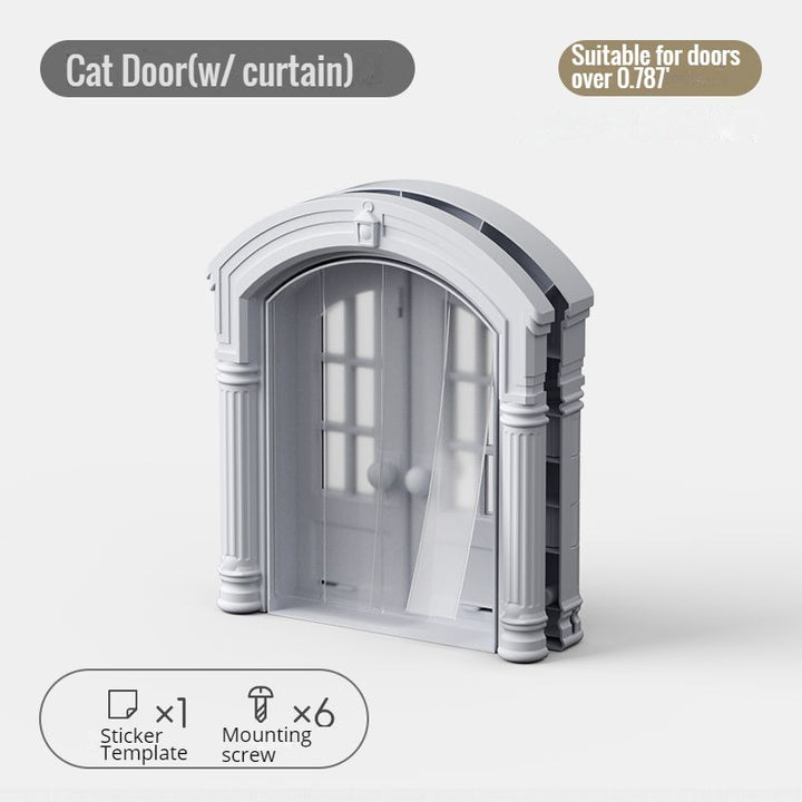 cat door glass door-011