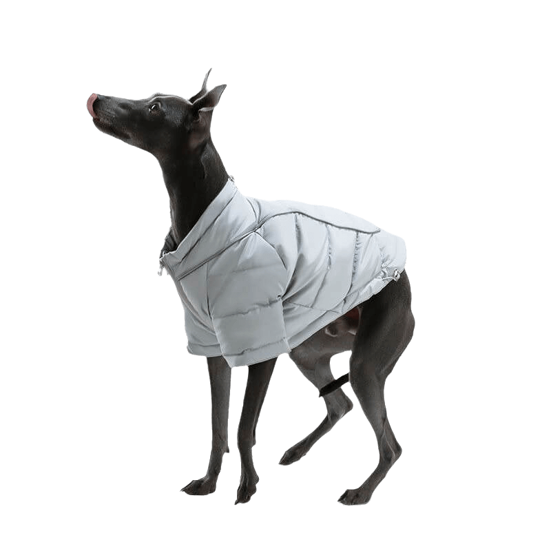 Dog Puffer Jacket with Sleeves