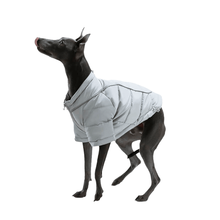 Dog Puffer Jacket with Sleeves