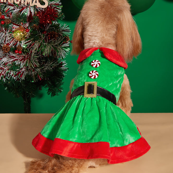 Dog Christmas Gift Dog Costumes Medium Size - PetDocile